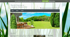 Desktop Screenshot of freethfencingandgardenservicesltd.com